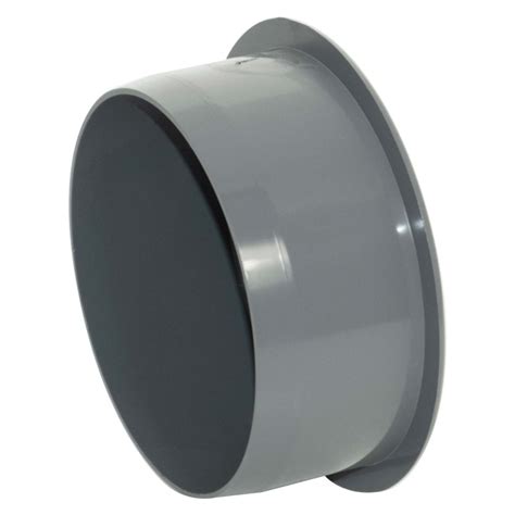 Floplast Grey Mm Soil Push Fit Socket Plug Selco