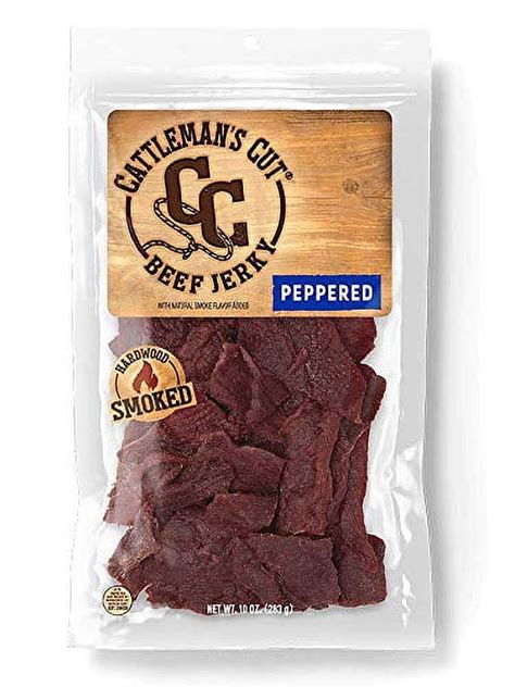 Cattlemans Cut Peppered Steakhouse Beef Jerky 10 Ounce