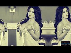 Two Gorgeous Brunette Models Stripteasing And Posing Xxx Mobile Porno Videos Movies