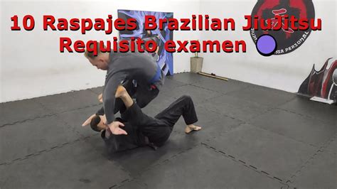 Raspajes Bjj Guardia Cerrada Abierta Con Oponente De Pie Y