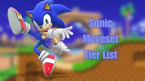 Create A Super Smash Bros Ultimate Sonic Moveset Tier List Tiermaker