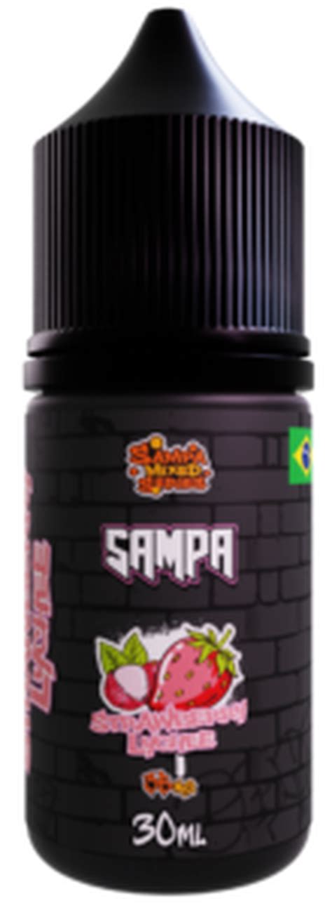 Comprar Strawberry Lychee 30ml Sampa Salt Guru Do Vapor