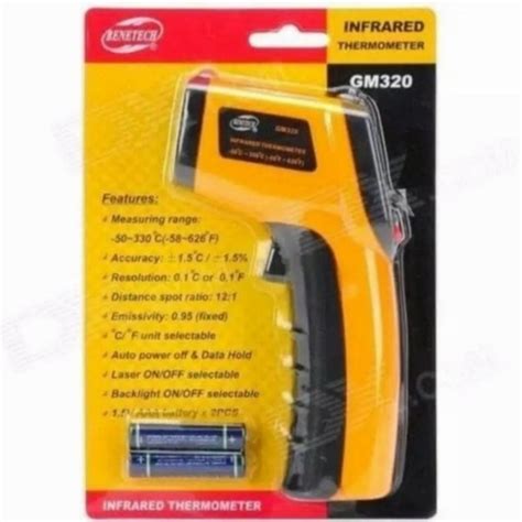 Jual Infrared Thermometer Benetech Gm Thermogun Termogun Termometer