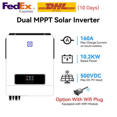 W Dual Mppt Solar Hybird Inverter Off Grid Dc V V A