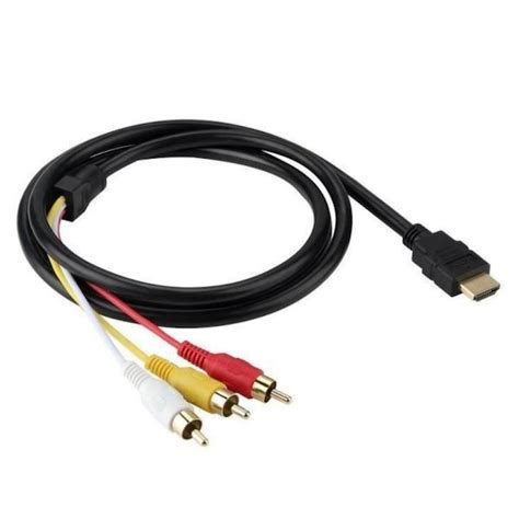 Cabo Adaptador Hdmi X Av Rca Padr O Leroy Merlin