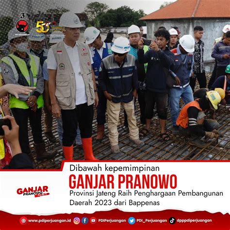 PDI Perjuangan On Twitter Dibawah Kepemimpinan Ganjar Pranowo