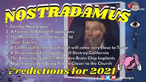 Nostradamus Predictions Rdmdesigns