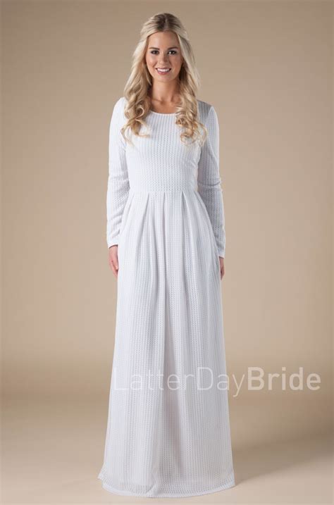 Beautiful Temple Dresses Any LDS Woman Would Love Temple Dress Lds