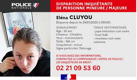 Brest Disparition Inqui Tante Dune Jeune Femme La Sortie Dune