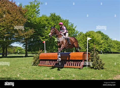 Australian Eventing Rider Lucinda Fredericks Hi Res Stock Photography