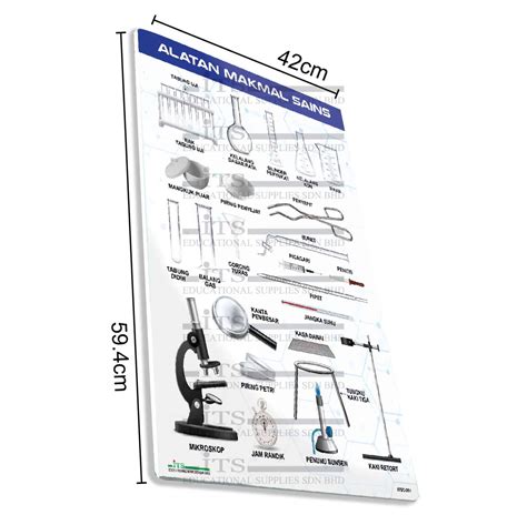 Poster Alatan Makmal Sains 1 Unit Its Educational Supplies Sdn Bhd