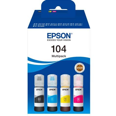 Epson Cartouche Dencre Ecotank Multipack T T P Multicolore Techinn