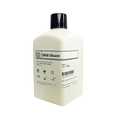 Mindray Hematology Analyzer Reagent Dr Diluent For Bc Bc