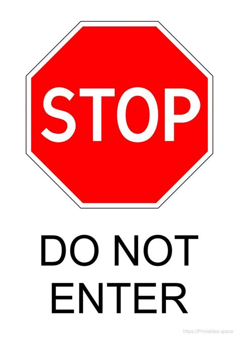 Free Printable Stop Sign – Free Printables