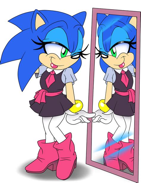 Sonics New Outfit School Girl Amy Preview By Classicsonicsatam On Deviantart