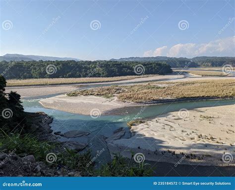 Beautiful View of Beas River in Himachal Pradesh. Stock Photo - Image ...