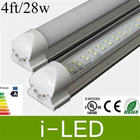 W Ft Integrated Led T Tubes Light Leds Smd Double Rows Led