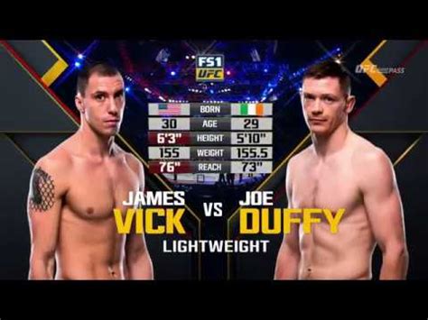 James Vick Vs Joseph Duffy Full Fight Replay Laquo Fullmmavideos Youtube