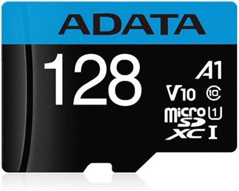 Amazon ADATA AUSDX128GUICL10A1 RA1 ADATA 128GB Premier MicroSDXC