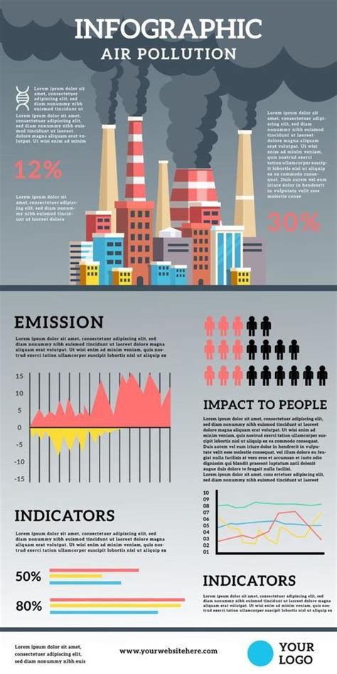 Download Infographic Air Pollution With City Highly Air Pollution