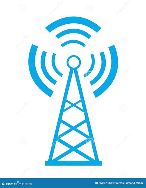 Transmitter Icon Stock Vector Illustration Of Icon Construction