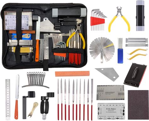 Amazon Jiayouy Pieces Guitar Repairing Tool Kit Guitar Care