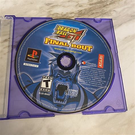 Dragonball Gt Final Bout Sony Playstation Ps Psx Ubuy India