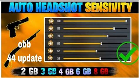 Ob After Update New Sensitivity Setting In Free Fire Auto