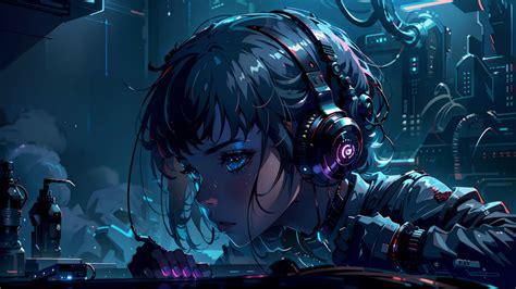 Anime Girl Dj 4k 9050i Wallpaper Pc Desktop