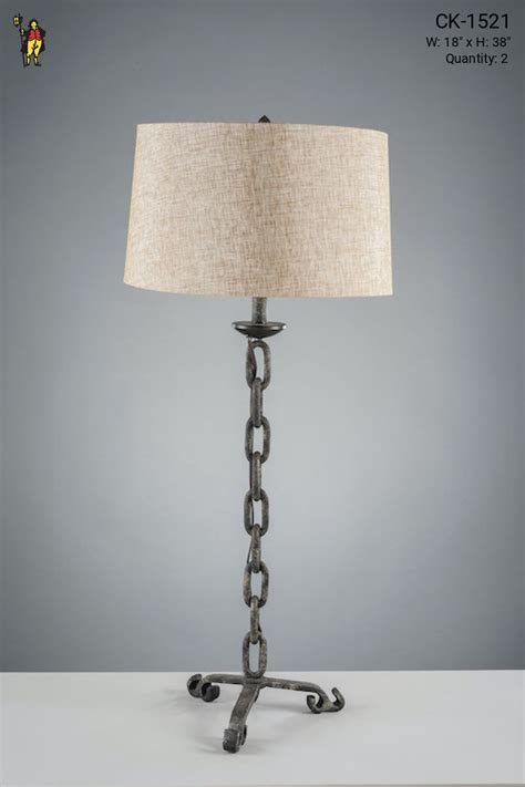 Chain Table Lamp Table Lamps Collection City Knickerbocker Lighting Rentals