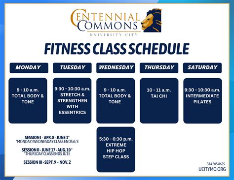 Fitness Classes | University City, MO - Official Website