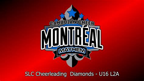 Slc Cheerleading Diamonds U L A Canadian Cheer Montreal