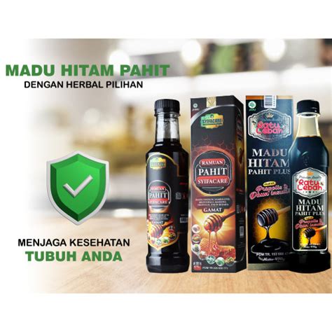 Promo Madu Hitam Pahit Plus Ekstrak Propolis Dan Daun Insulin Plus