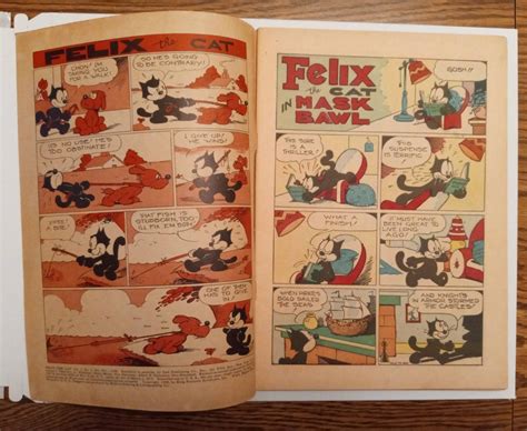 Felix the Cat 5 : G.A. Comics 74 Year Old Comic Book / - Etsy