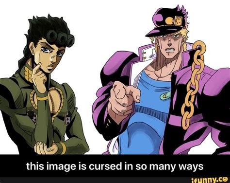 This Image Is Cursed In So Many Ways Ifunny Jojo Bizzare Adventure