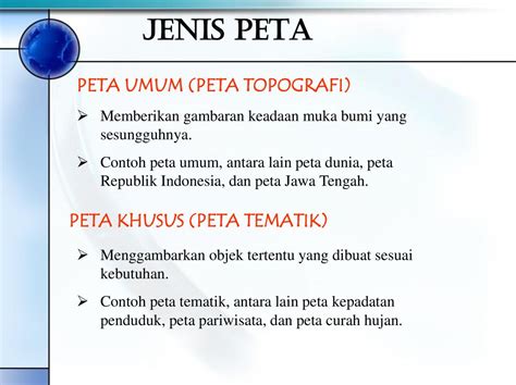 Contoh Peta Umum Adalah Sinau