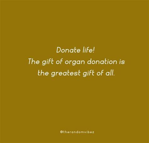 Organ Donation Quotes Sayings To Inspire You The Random Vibez