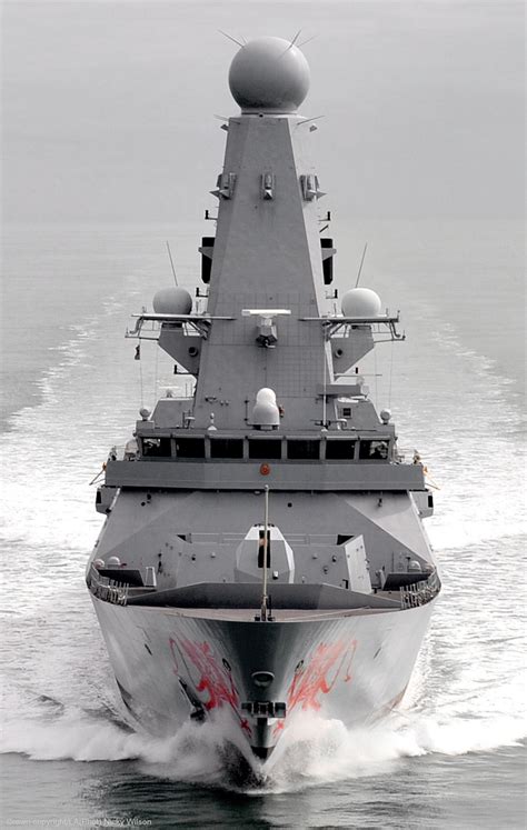 D Hms Dragon Type Guided Missile Destroyer Royal Navy