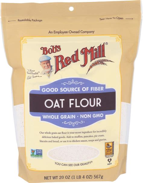 Amazon Bob S Red Mill Whole Grain Oat Flour Pound Ounce