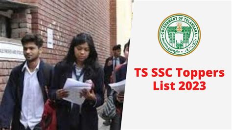 TS SSC Toppers List 2023 86 Percent Students Pass Check Telangana