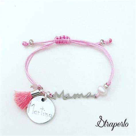 Pulsera Mama Baño de PLATA Straperloshop