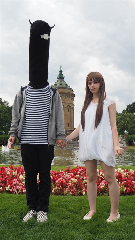 [Self] Punpun & Aiko from 'Goodnight Punpun' #cosplay http://bit.ly ...