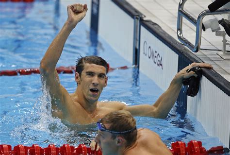 Olympics Michael Phelps Wins Gold Medal In Meter Butterfly