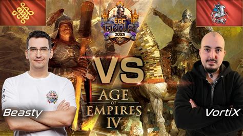 Age Of Empires Iv Egc Finals Beasty Vs Vortix Match