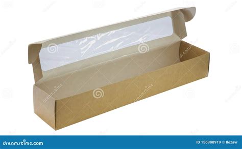 Cardboard Box For Food Stock Image Image Of Cover Fast 156908919