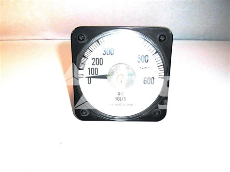 50 105031 Rssj2 Ge General Electric Ab 30 Ac Voltmeter 0 600v Full