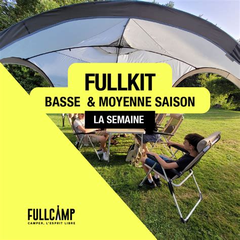 Location Kit Campeur Fullcamp Camper L Esprit Libre