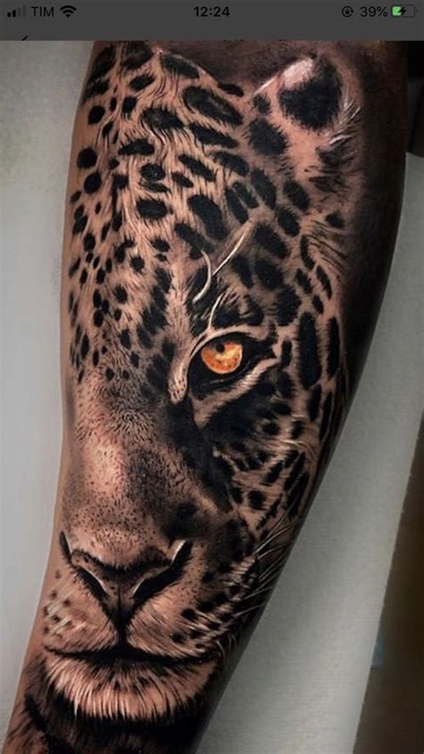 Beautiful And Attractive Leopard Tattoo Designs Best Leopard Tattoo