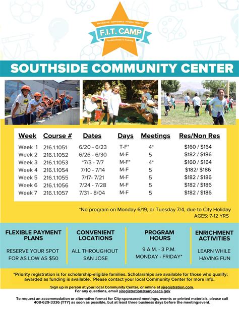 Southside Community Center | Summer 2023 | Community Activity Guide by ...