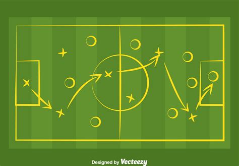 Football Field Playbook Template Printable Calendars At A Glance